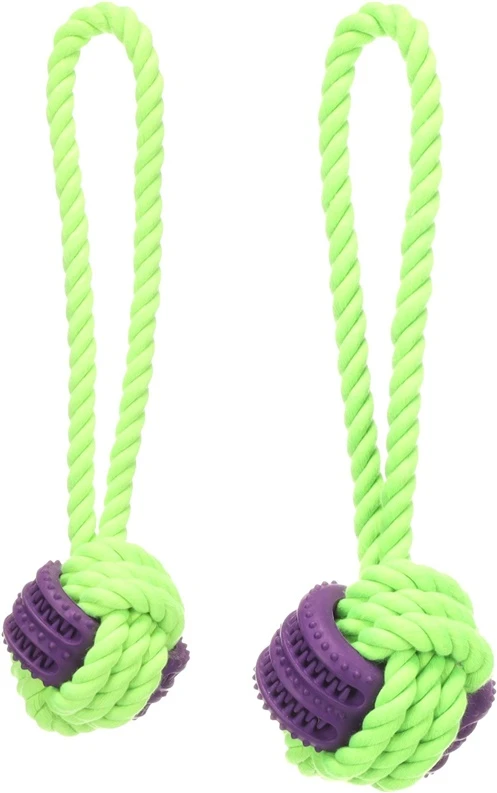 Žaislas šuniui Flamingo Gropa TUG. 28 cm. žalias