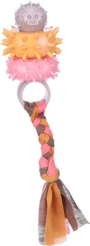 Žaislas šuniui Flamingo TPR Bunty žiedai. 20 cm