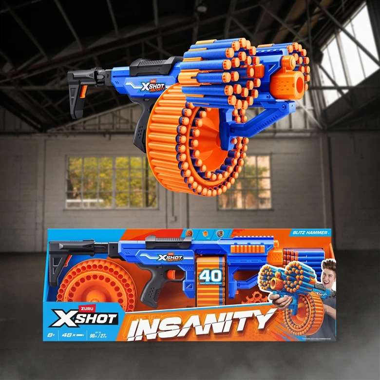 Toy Blaster XSHOT INSANITY BLITZ HAMMER