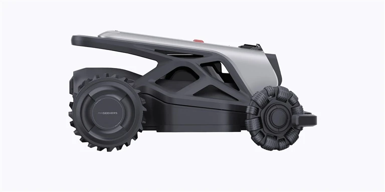 Airseekers belaidis vejos robotas su mulčiavimo funkcija Tron SE 1500m2, 300° AI Vision + NRTK