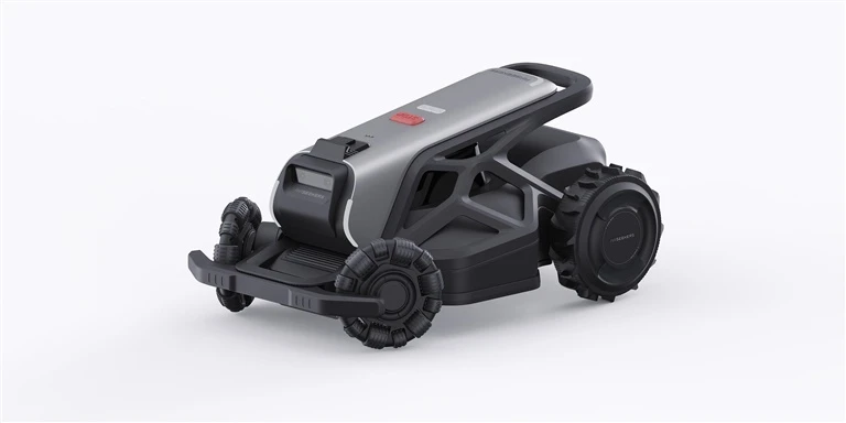 Airseekers belaidis vejos robotas su mulčiavimo funkcija Tron SE 1500m2, 300° AI Vision + NRTK