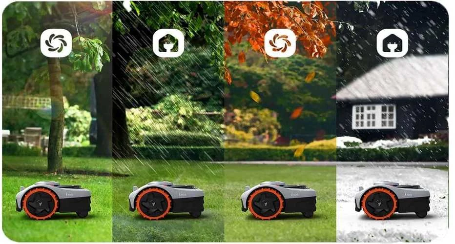 Segway Navimow i105E Belaidis vejos pjovimo robotas skirtas iki 500 m² vejai