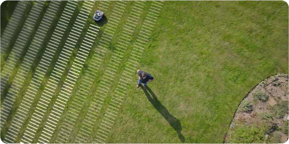 Segway Navimow i105E Belaidis vejos pjovimo robotas skirtas iki 500 m² vejai