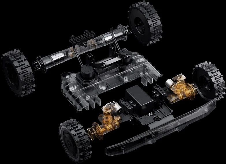 Vejos robotas SEGWAY Navimow X420E AWD (2000 m²)