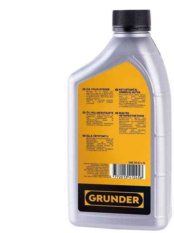 Grunder OIL GRUNDER SAE 30 SJ L1LX12