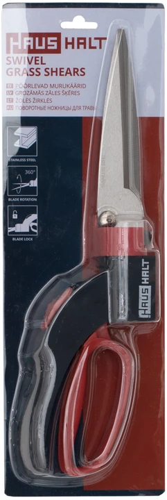 Haushalt SWIVEL GRASS SHEARS 35CM HH RG03