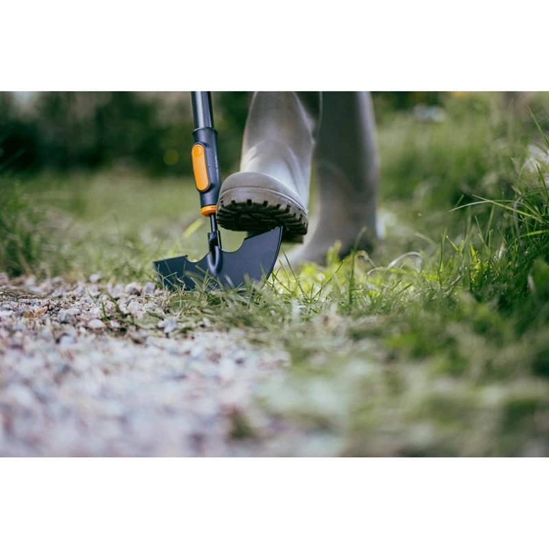 Zāles skrāpis Fiskars OneClick 1080689. tērauds
