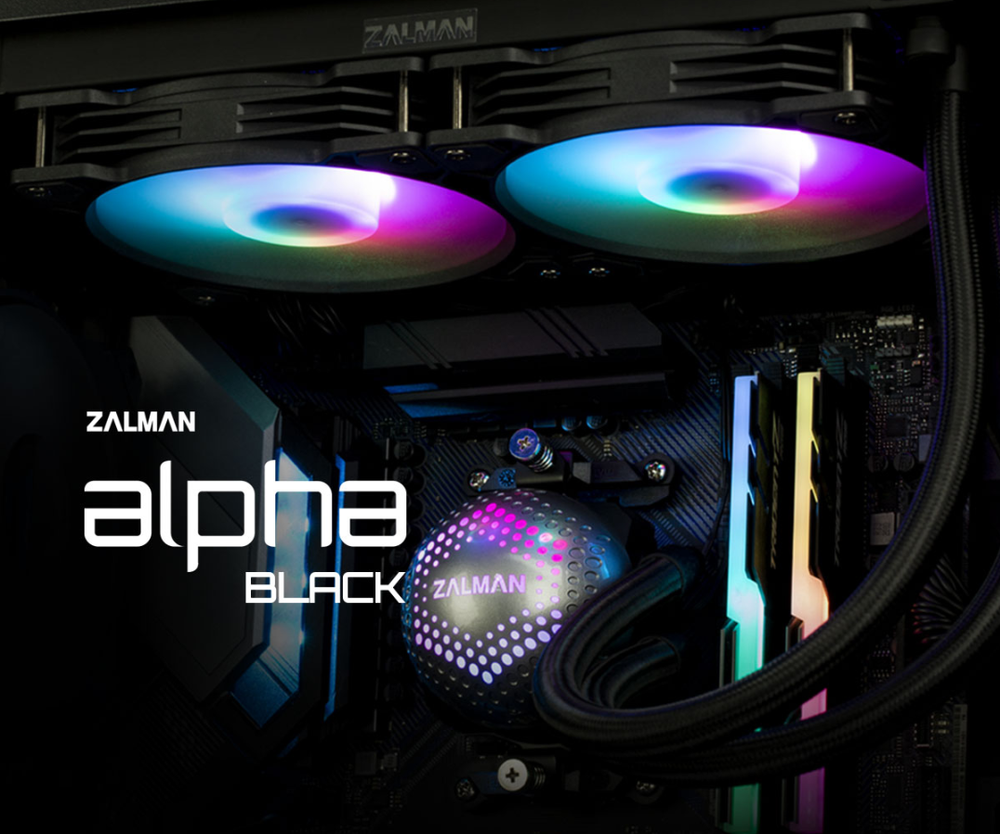 Zalman Alpha 24 240 mm balta