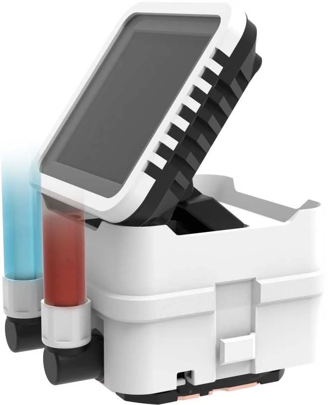 Pilnai vandeniu aušinamas Zalman ALPHA2 DS A36, 2,7 colio LCD, 360 mm - baltas