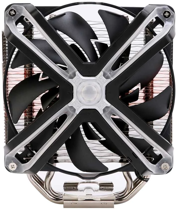 Zalman CNPS17X kompiuterio aušinimo komponentas Procesorius Aušintuvas 14 cm Juoda, Pilka