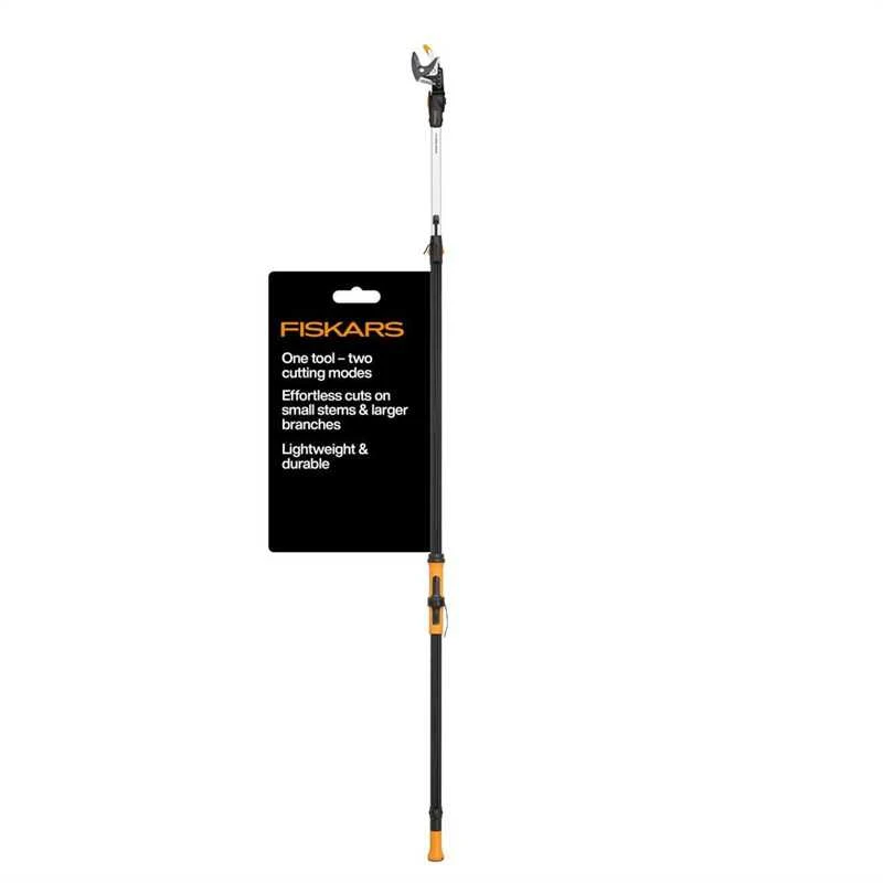 FISKARS X-SERIES DUALACTION ŽIRAFA UPX96 UNIVERSALUS SODO SEKATORIUS SU KOTU