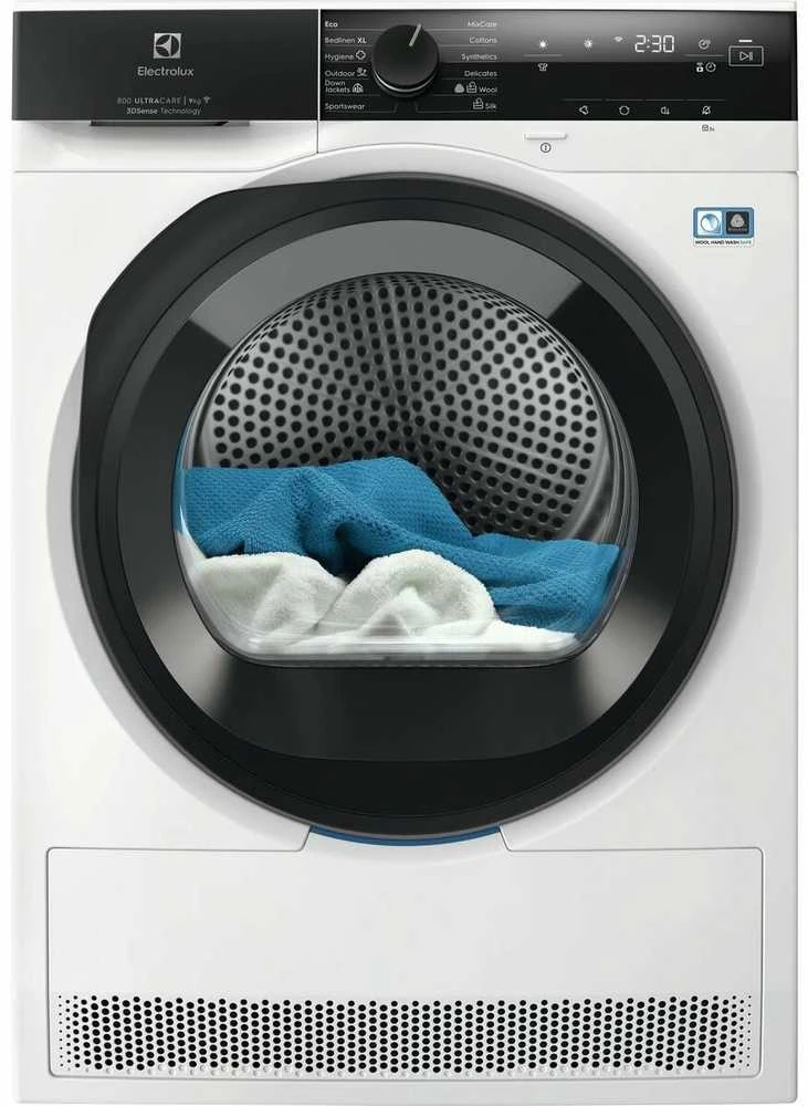 Electrolux džiovyklė siltumsūkņa 9kg EW8D495MCE