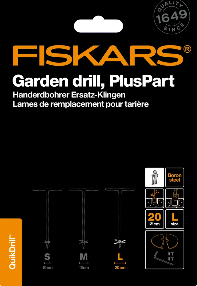 Fiskars Daržo grąžto geležtė PlusPart L 1000641