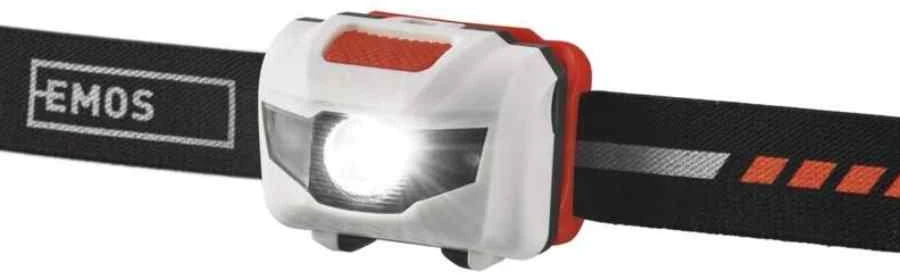 Galvos žibintas EMOS LED 1W, su 3xAAA baterijomis