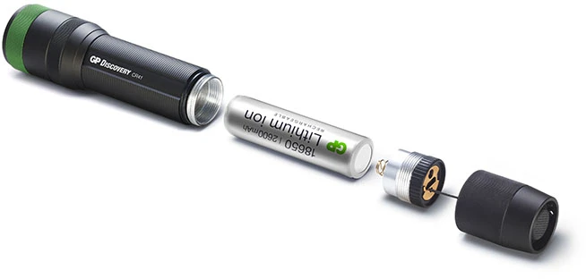 Kišeninis žibintuvėlis GP GPACTCR41000, 5700 - 7000 °K