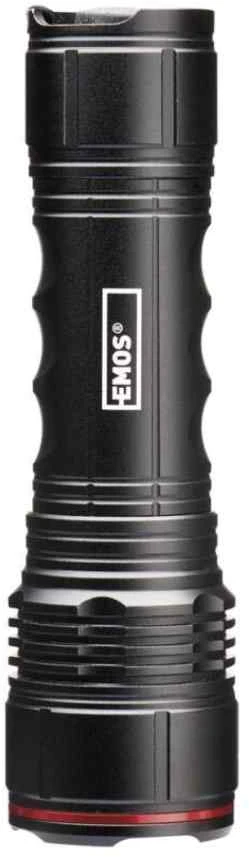 Žibintuvėlis Emos Žibintuvėlis metalo sp. P3114 LED 330lm 3xAAA su zoomem juoda