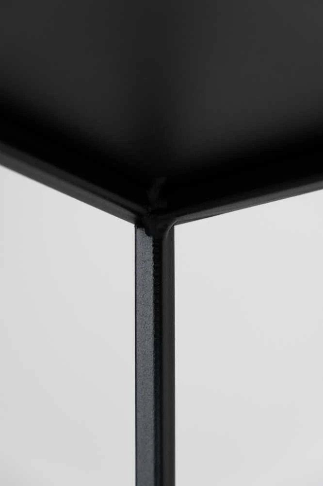 Domoletti FLOWER POT STAND BREST S Juodas 25X25X47