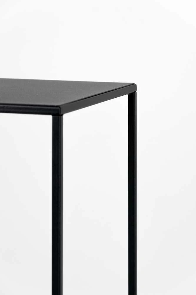 Domoletti FLOWER POT STAND BREST M Juodas 25X25X62
