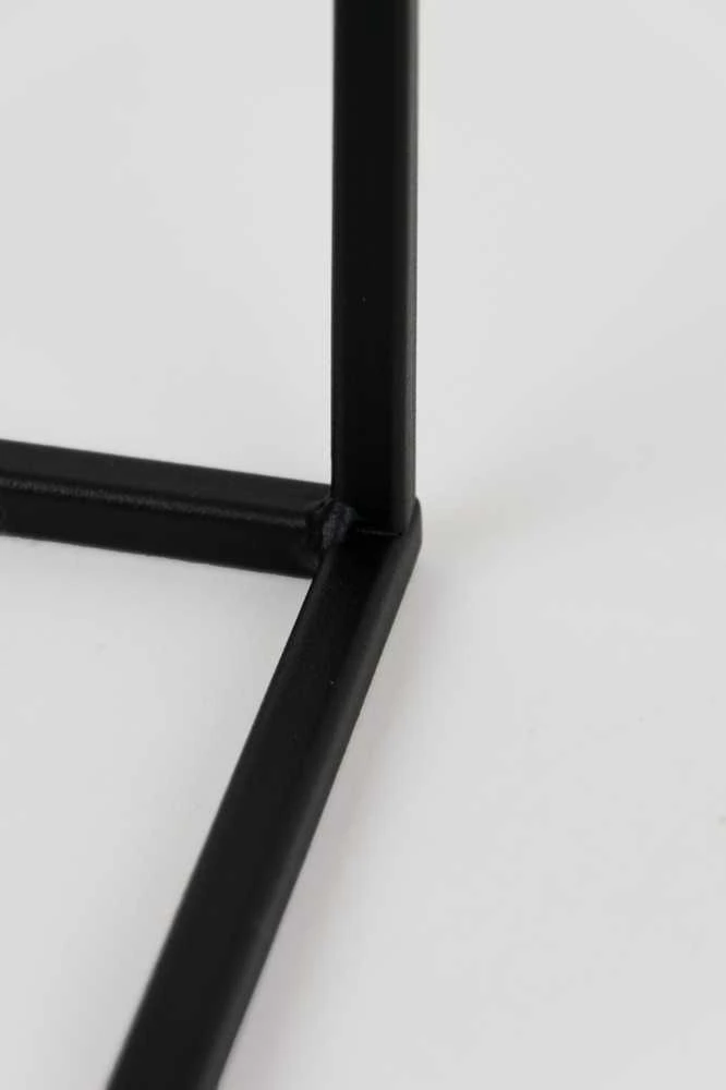 Domoletti FLOWER POT STAND BREST S Juodas 25X25X47