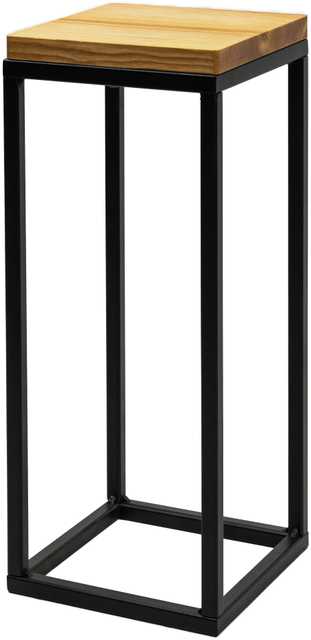 MAK FLOWER STAND LAVALXS Juodas OAK 19X19X47