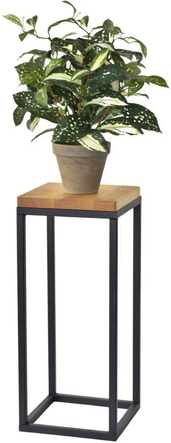 MAK FLOWER STAND LAVALXS Juodas OAK 19X19X47