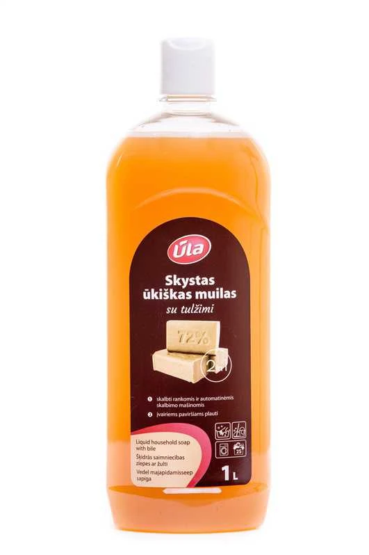 Skystas ūkiškas muilas su tulžimi, Ūla, 1kg