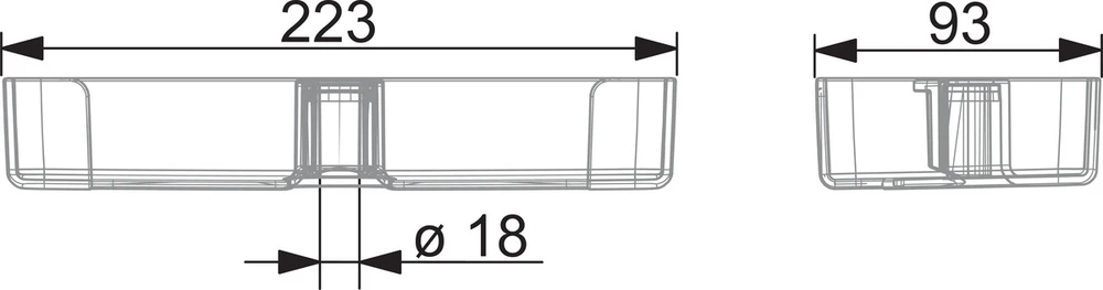 Muilinė Oras Apollo 253050, 223 mm