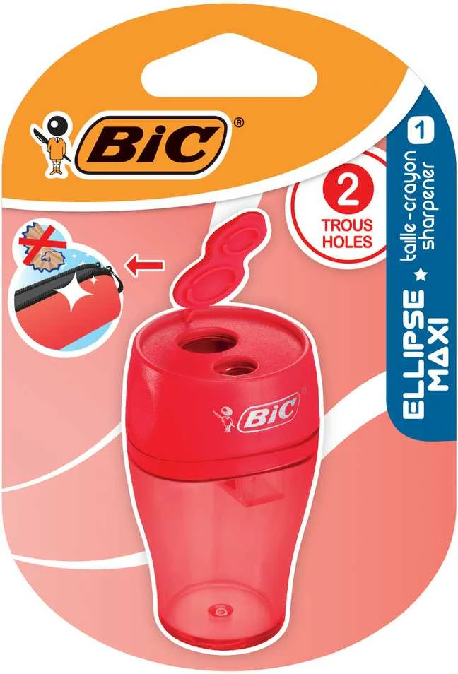 Bic Drožtukas dvigubas Ellipse Maxi, su konteineriu 1 vnt.