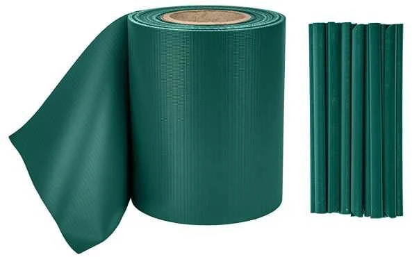 Bradas Balkono tvoros juosta 19x35 + spaustukai, žalia