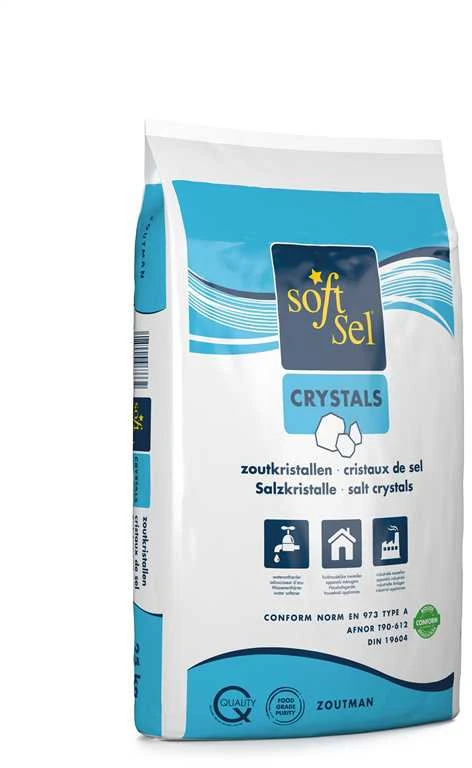 Zoutman Vandens minkštinimo druska, granulės Soft-Sel, 25 kg