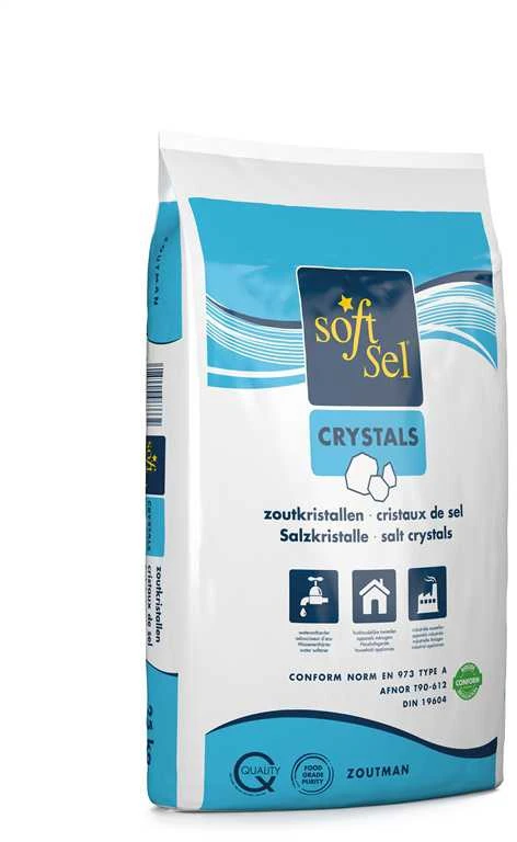 Zoutman Vandens minkštinimo druska, granulės Soft-Sel, 25 kg
