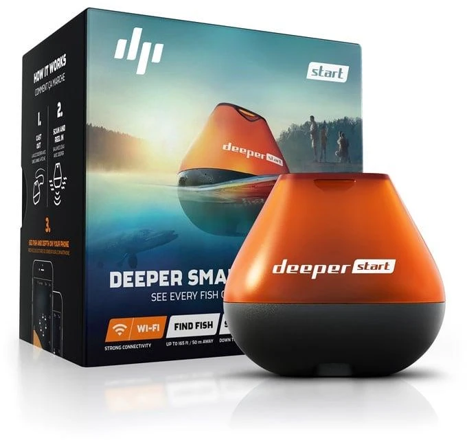 Deeper Smart Fishfinder START išmanus žuvų ieškiklis