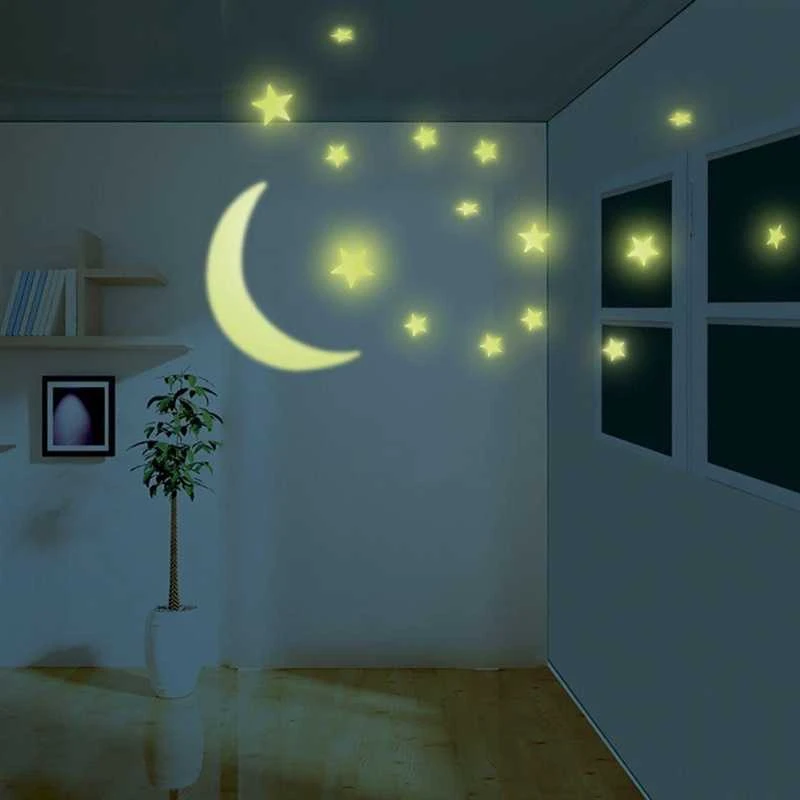 Tamsoje šviečiančios žvaigždės 4M Glow 00-05215