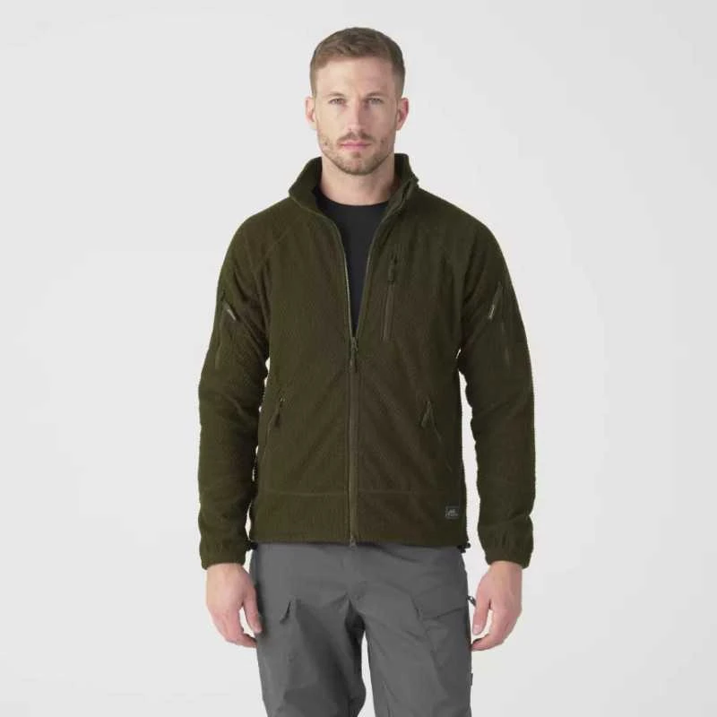 Kepurė Helikon-Tex Alpha Tactical Jacket Grid Fleece Šiltas flisinis džemperis/megztinis