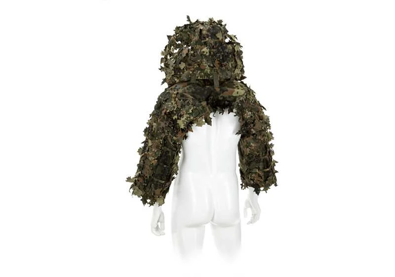 Invadergear Invader Gear Sniper Bolero Leaf Woodland Maskuojantis apsiaustas