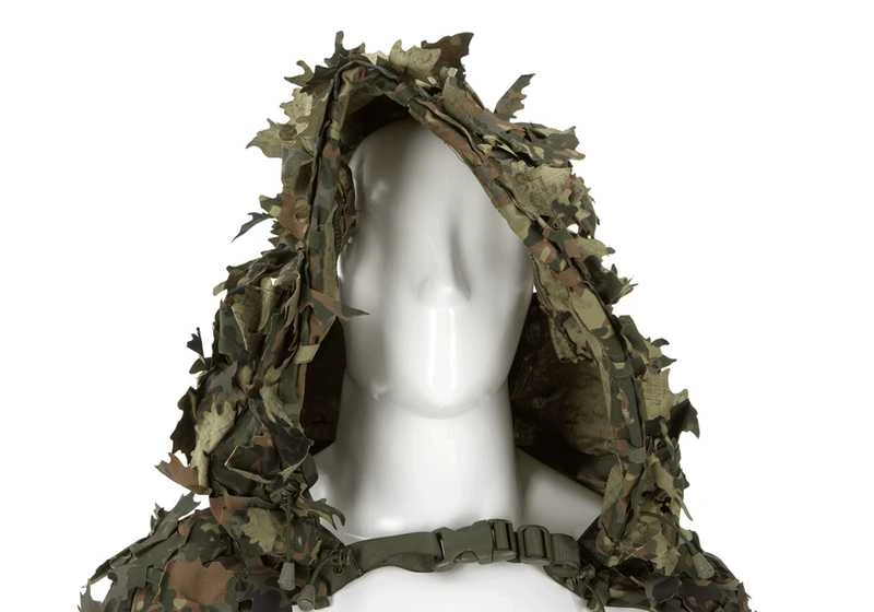 Invadergear Invader Gear Sniper Bolero Leaf Woodland Maskuojantis apsiaustas