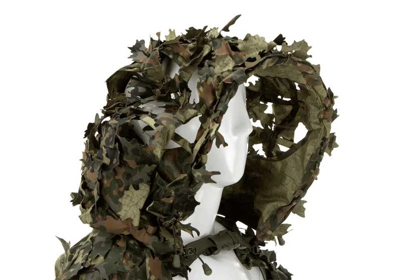 Invadergear Invader Gear Sniper Bolero Leaf Woodland Maskuojantis apsiaustas