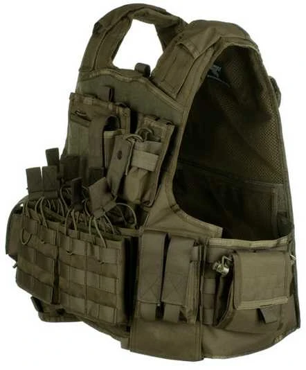 Invadergear Invader Gear Tactical Vest Mod Carrier Combo Taktinė liemenė su priedais