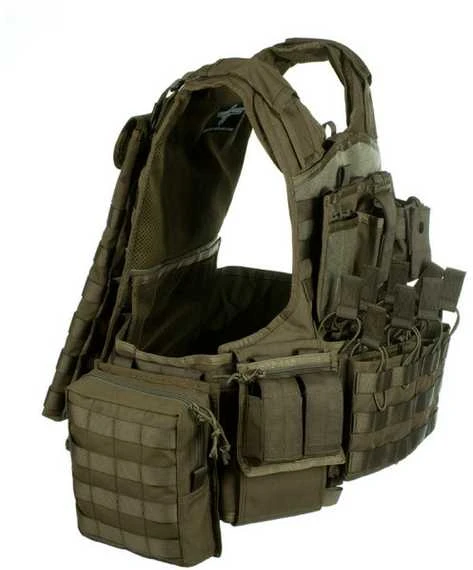 Invadergear Invader Gear Tactical Vest Mod Carrier Combo Taktinė liemenė su priedais