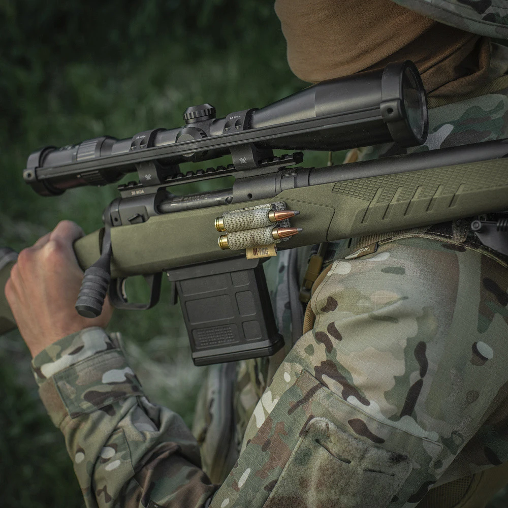 M-Tac Bandolier with Velcro for 2 cartridges cal. 308 Šovinių laikiklis
