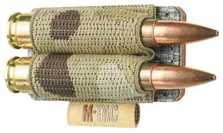 M-Tac Bandolier with Velcro for 2 cartridges cal. 308 Šovinių laikiklis