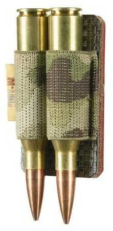 M-Tac Bandolier with Velcro for 2 cartridges cal. 338 Klijuojamas šovinių laikiklis
