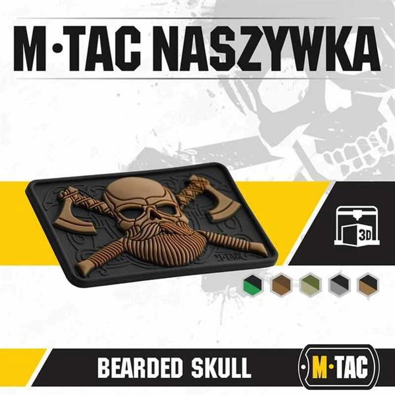 M-Tac Bearded Skull 3D PVC Antsiuvas