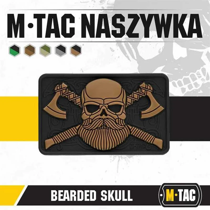 M-Tac Bearded Skull 3D PVC Antsiuvas