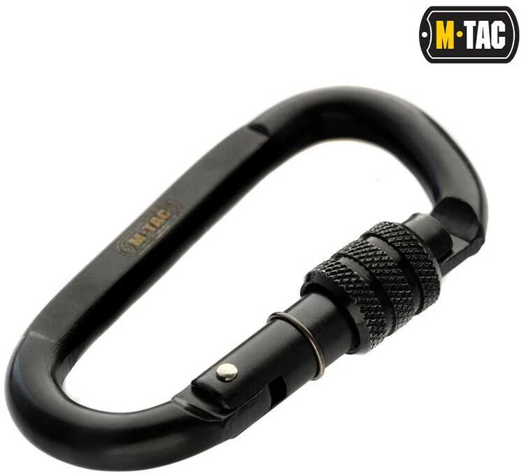 M-Tac karabinas 10 cm plieno juodas