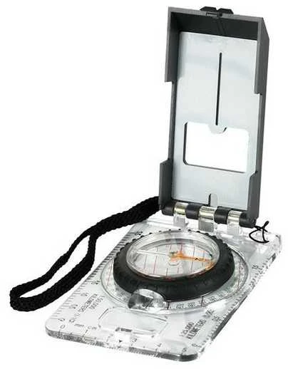 M-Tac Cartographic Compass Witch Mirror Large Kartografinis kompasas su veidrodėliu