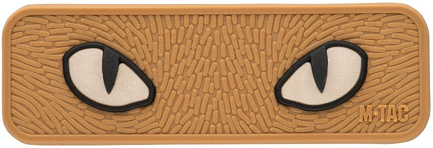 M-Tac Cat Eyes 3D PVC Antsiuvas "Katės akys", šviečiančios tamsoje