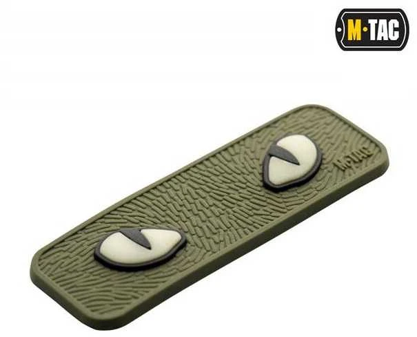 M-Tac Cat Eyes 3D PVC Antsiuvas "Katės akys", šviečiančios tamsoje