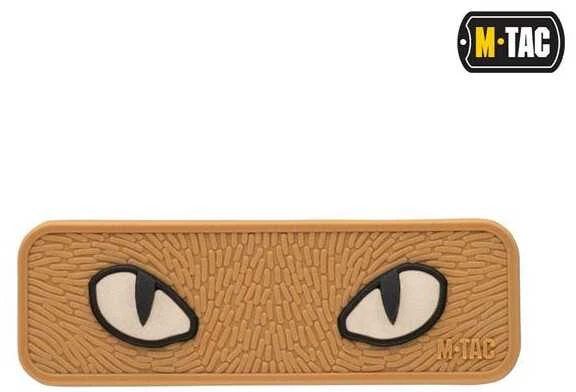 M-Tac Cat Eyes 3D PVC Antsiuvas "Katės akys", šviečiančios tamsoje
