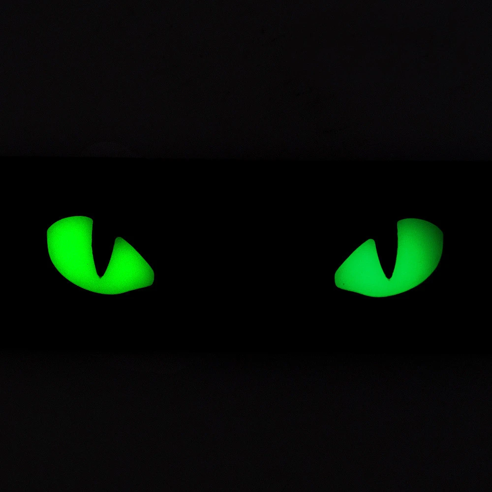 M-Tac Cat Eyes 3D PVC Antsiuvas "Katės akys", šviečiančios tamsoje